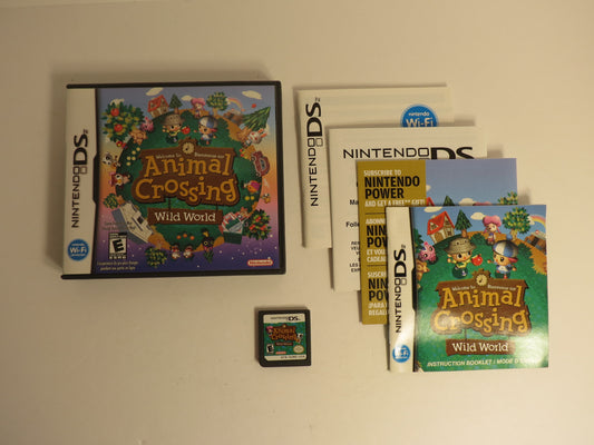 Animal Crossing Wild World Nintendo DS Game CIB