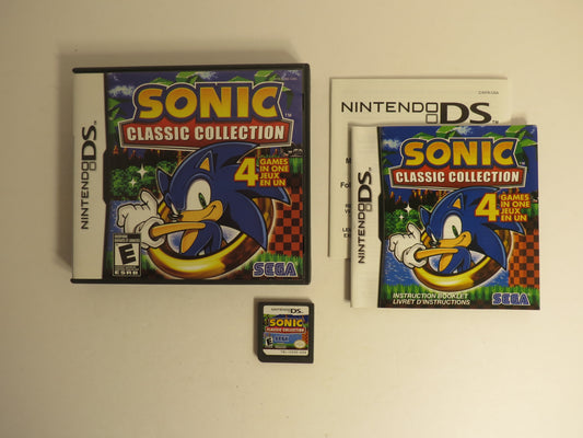 Sonic Classic Collection Nintendo DS Game CIB