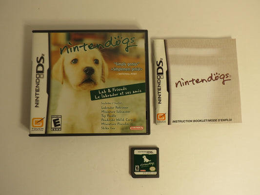 Nintendogs Lab & Friends Nintendo DS Game CIB