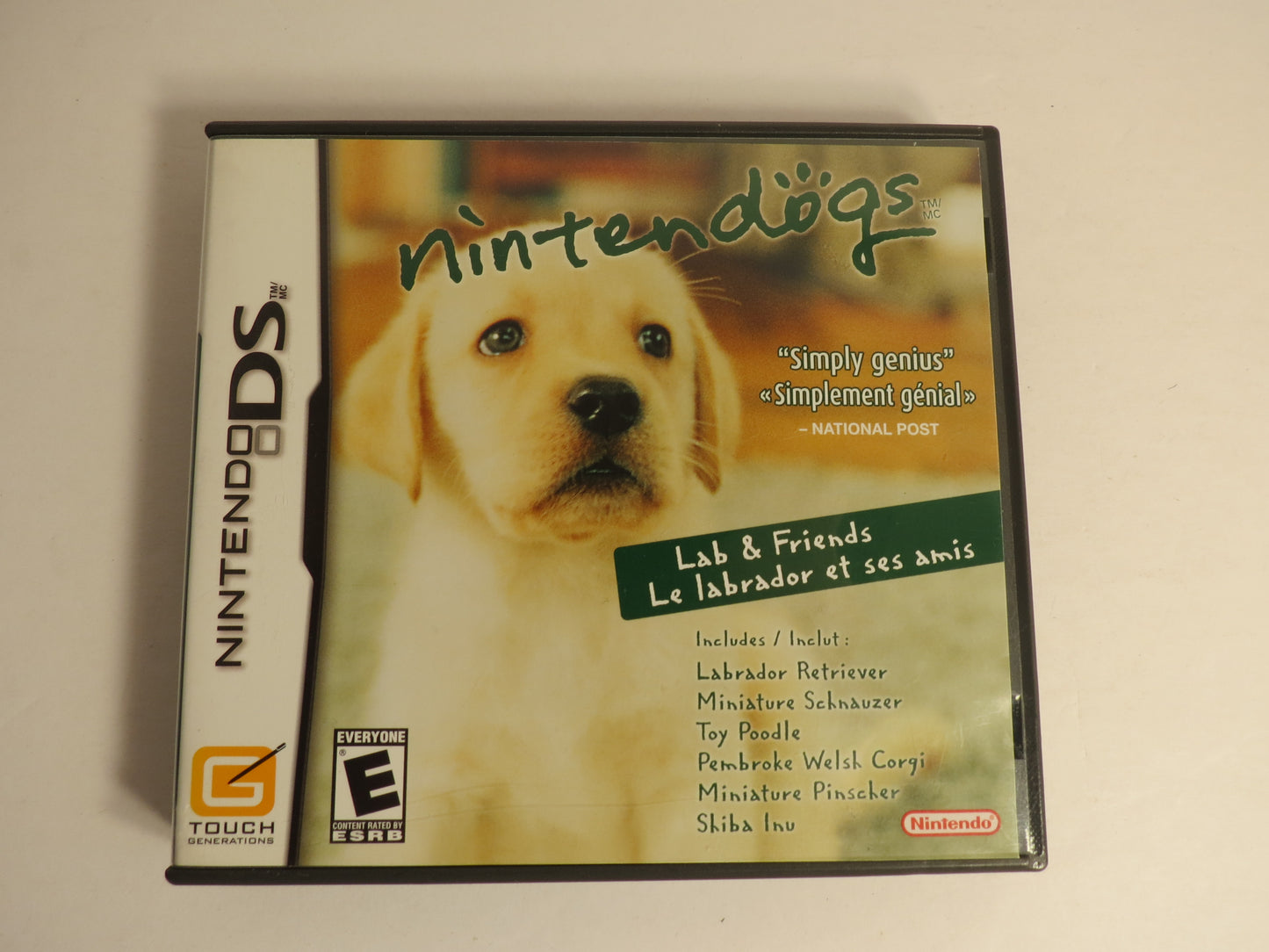 Nintendogs Lab & Friends Nintendo DS Game CIB