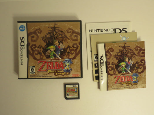 The Legend of Zelda Phantom Hourglass Nintendo DS Game CIB