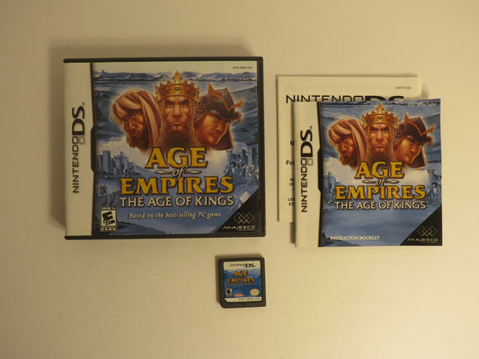 Age of Empires The Age of Kings Nintendo DS Game CIB
