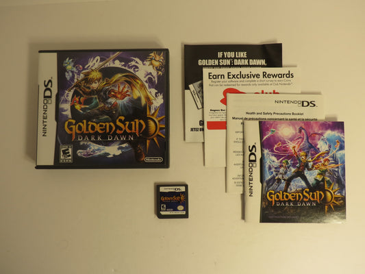 Golden Sun Dark Dawn DS Nintendo DS Game CIB