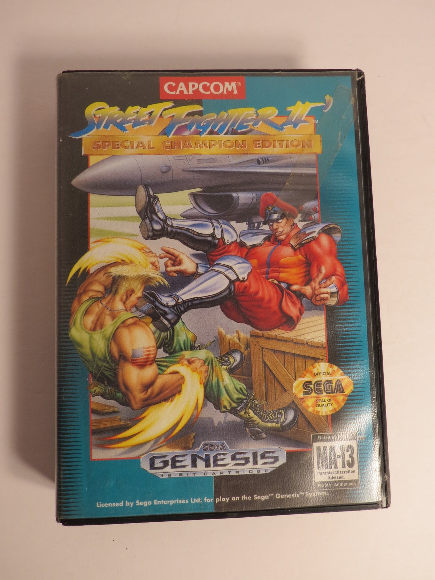 Street Fighter II Special Champion Edition Sega Genesis Game CB