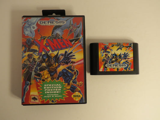 X-Men Sega Genesis Game CB