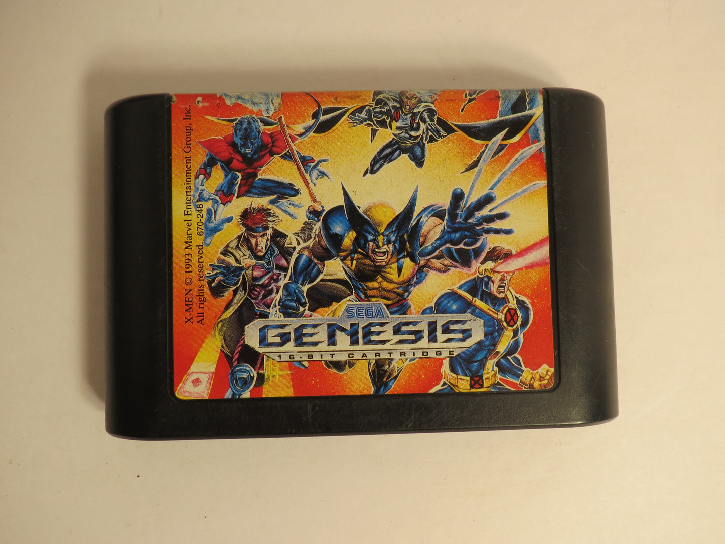 X-Men Sega Genesis Game CB