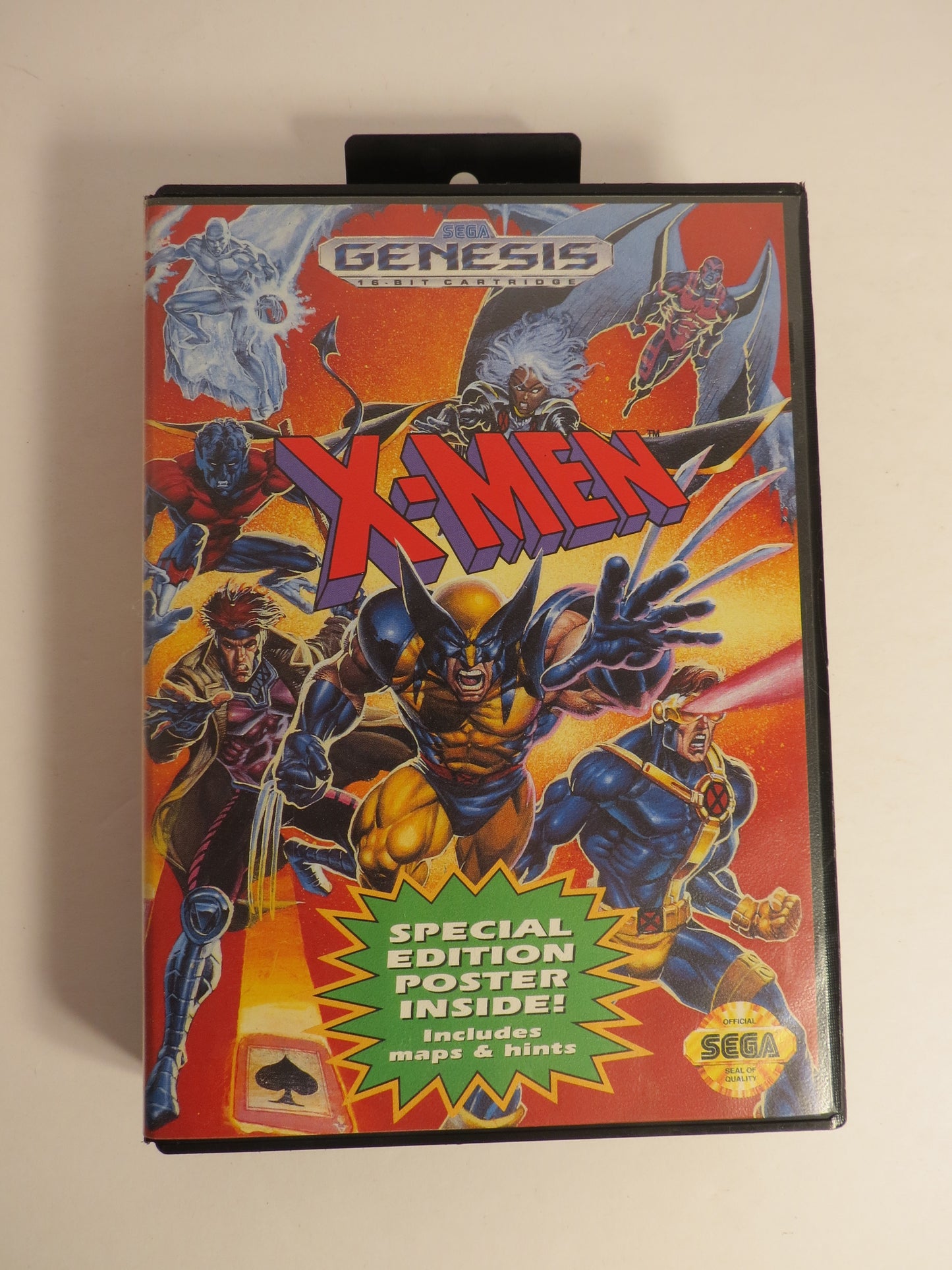 X-Men Sega Genesis Game CB
