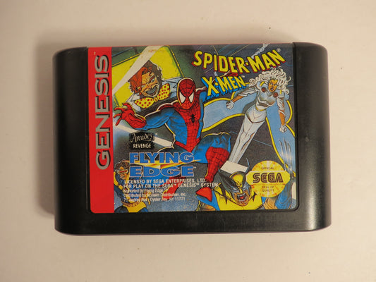 Spiderman / X-Men Arcades Revenge Sega Genesis Game