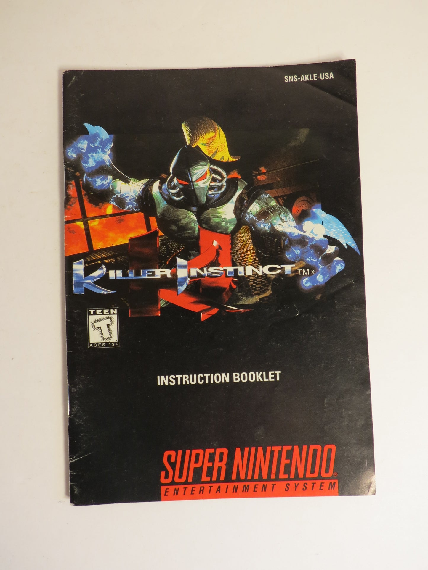 Killer Instinct Super Nintendo SNES Game CIB