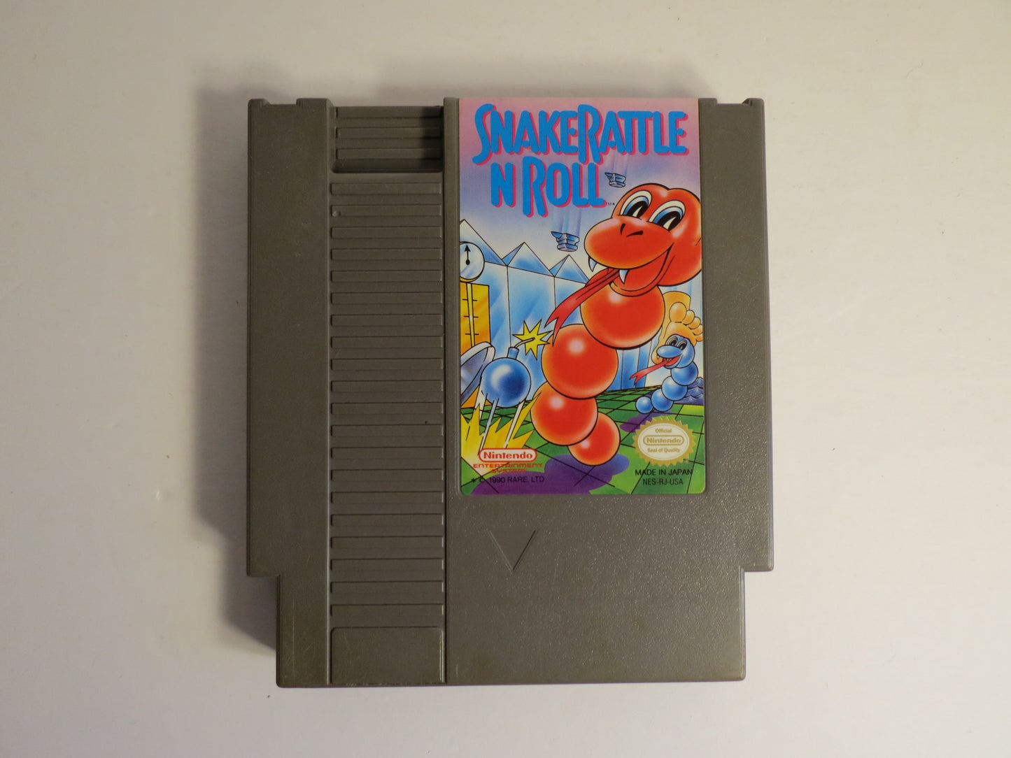 Snake Rattle N Roll Nintendo NES Game