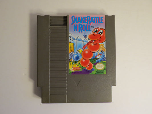 Snake Rattle N Roll Nintendo NES Game