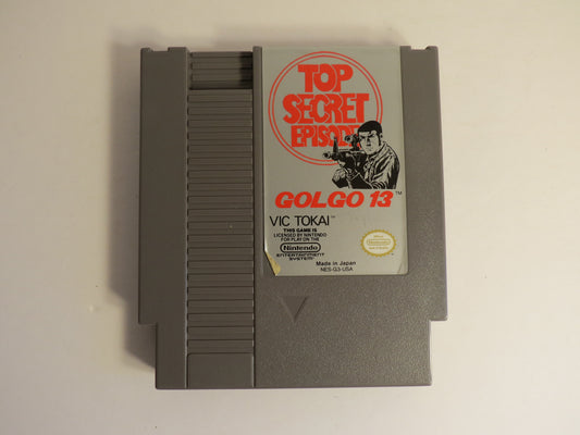 Golgo 13 Top Secret Episode Nintendo NES Game