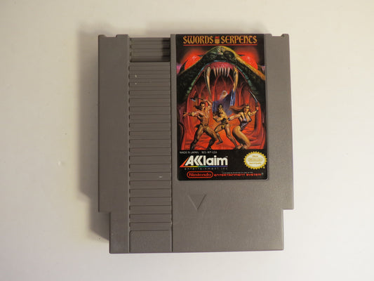 Swords and Serpents Nintendo NES Game