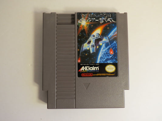 Destination EarthStar Nintendo NES Game