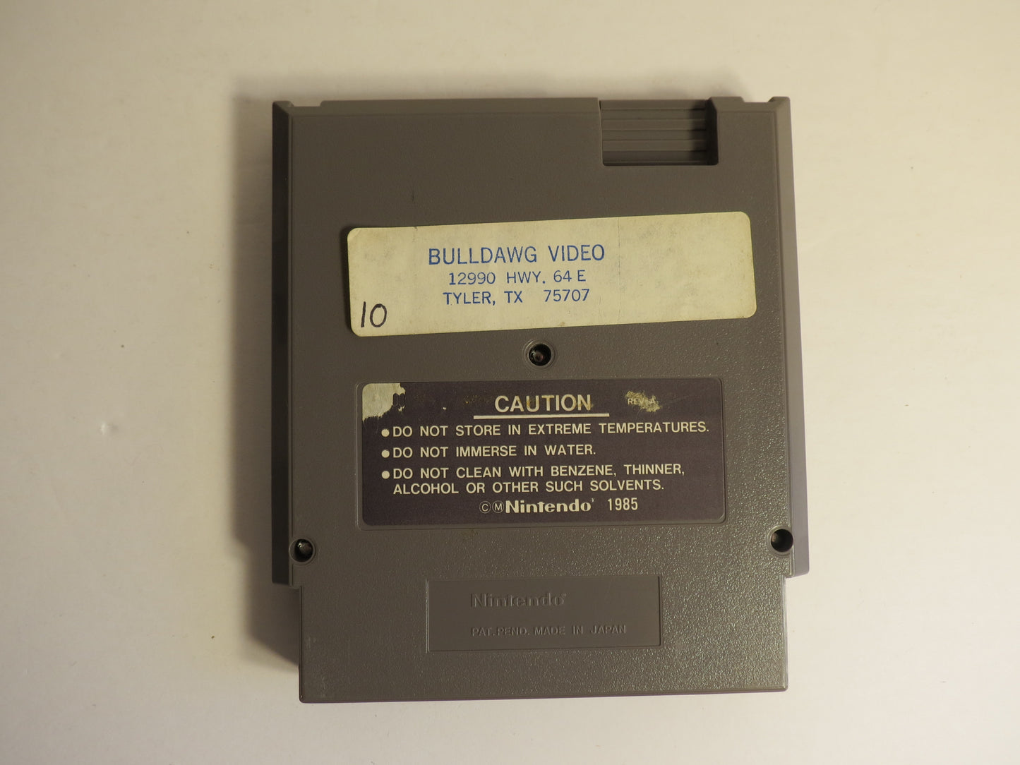 Destination EarthStar Nintendo NES Game