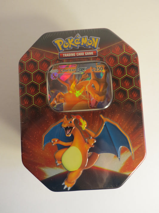 Pokemon Hidden Fates Charizard GX Tin Sealed