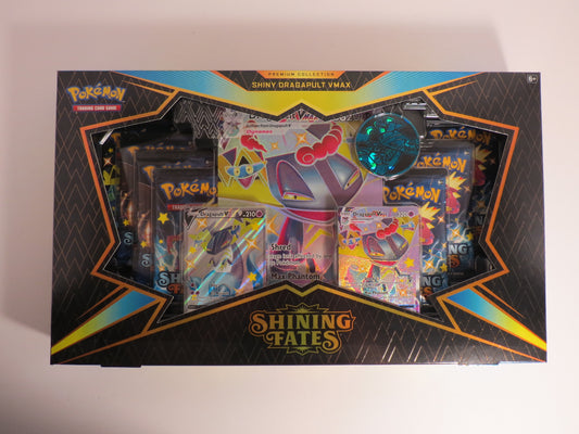 Shiny Dragapult Vmax Premium Collection Box Shining Fates Collection Box Pokemon Sealed