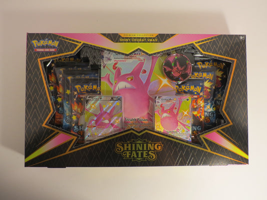 Shiny Crobat Vmax Premium Collection Box Shining Fates Collection Box Pokemon Sealed
