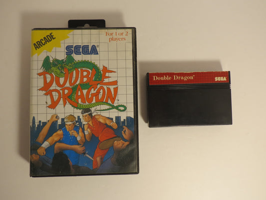 Double Dragon Sega Master System Game SMS CB