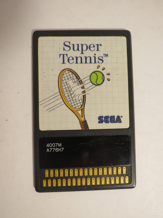 Super Tennis Sega Master System Game SMS