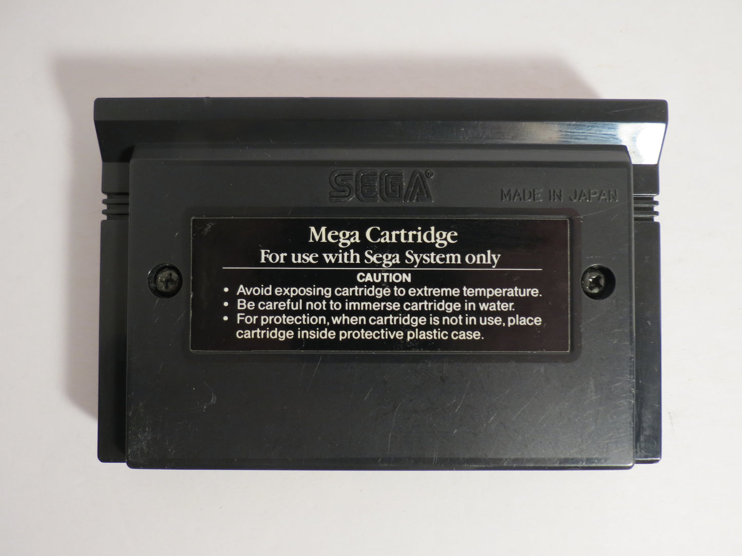 Gangster Town Sega Master System Game SMS