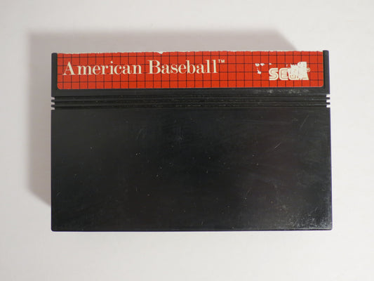 American Baseball Sega Master System Game SMS