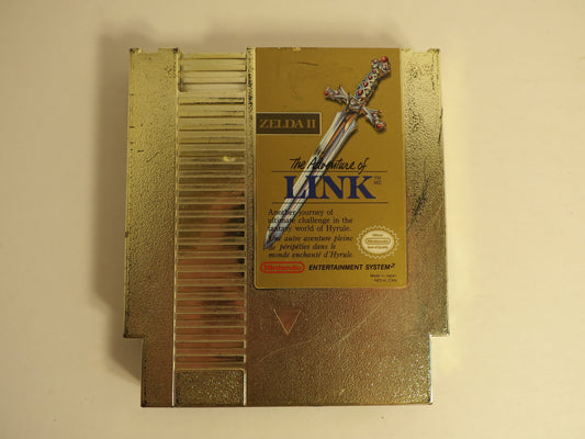 Zelda II: The Adventures of Link Gold CAN Nintendo NES Game