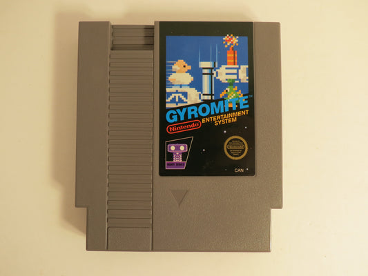 Gyromite 5 Screw CAN Nintendo NES Game