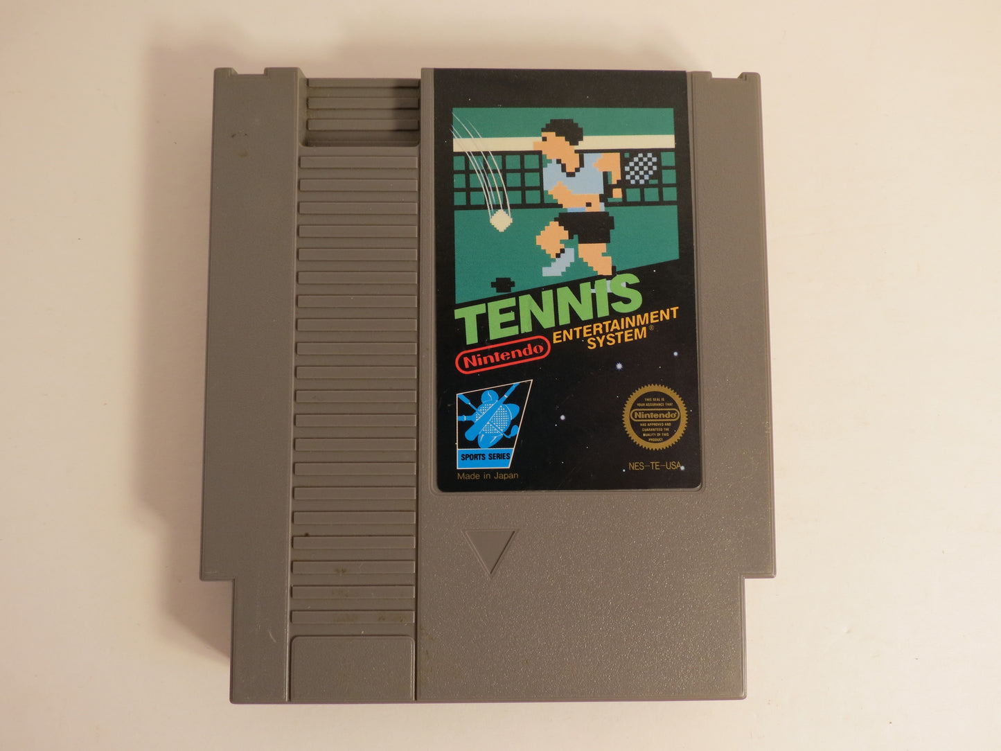 Tennis Round Seal Nintendo NES Game