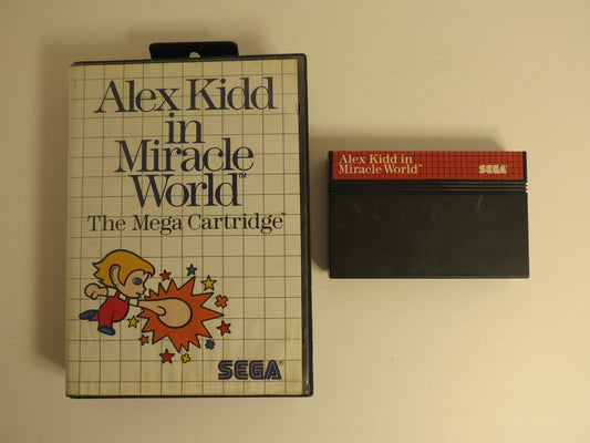 Alex Kidd in Miracle World Sega Master System Game SMS CB