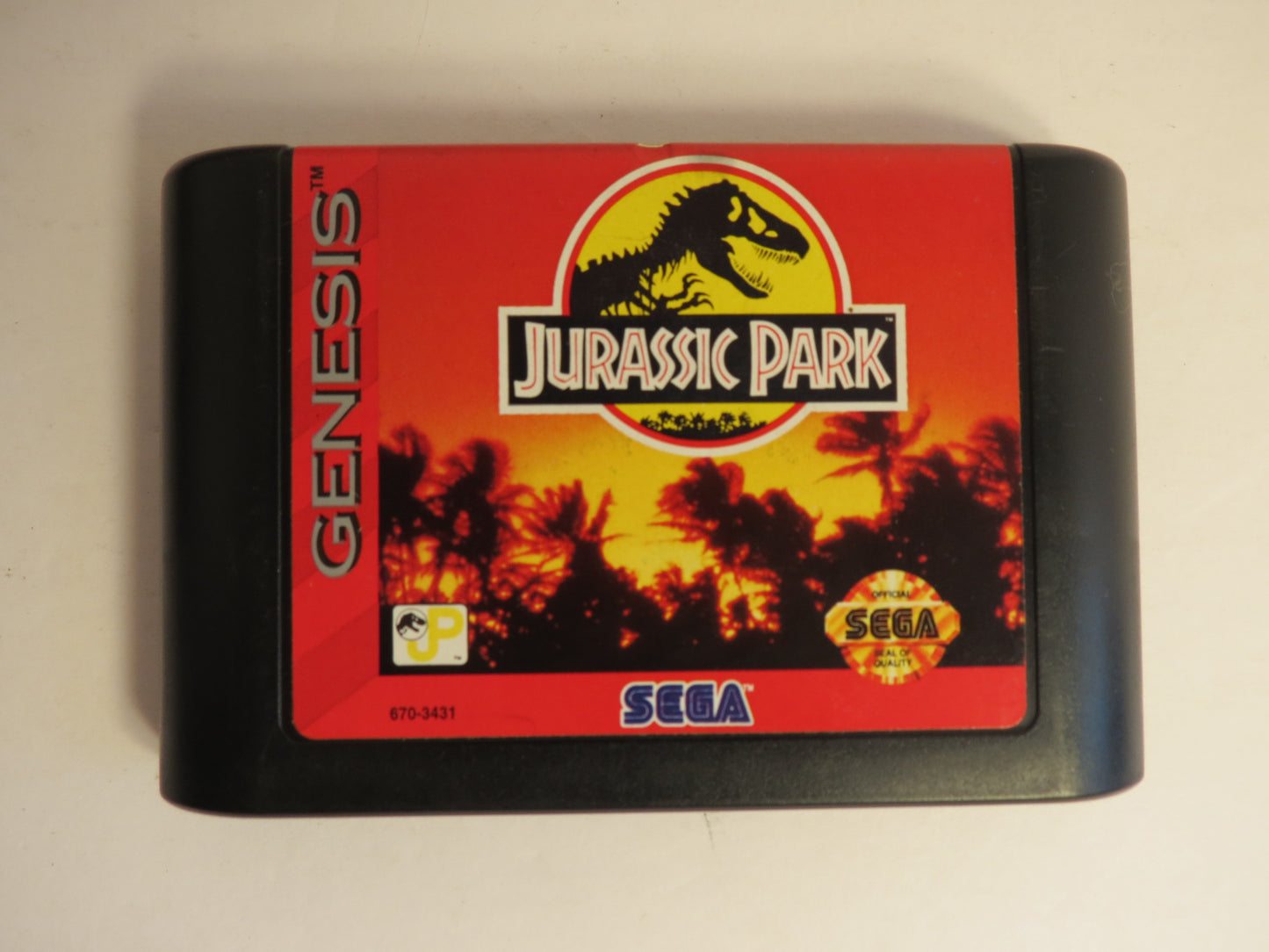 Jurassic Park Sega Genesis Game CIB