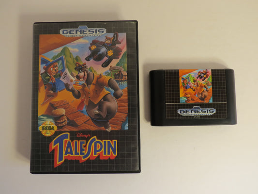 Disney's Talespin Sega Genesis Game CB