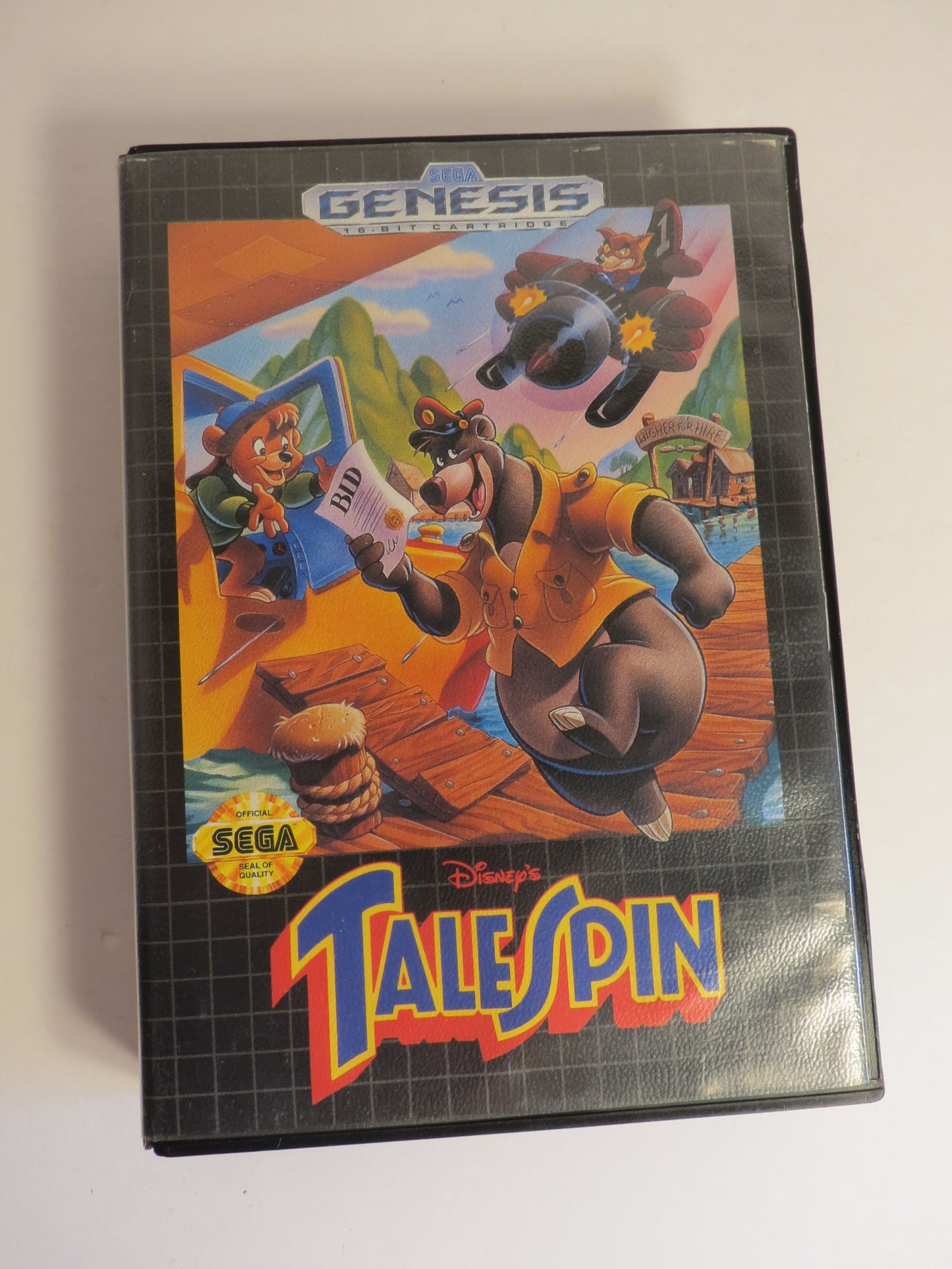 Disney's Talespin Sega Genesis Game CB