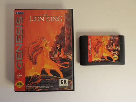 The Lion King Sega Genesis Game CB