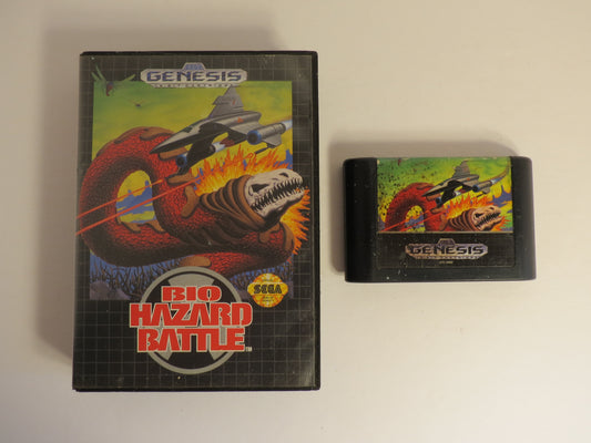 Bio Hazard Battle Sega Genesis Game CB