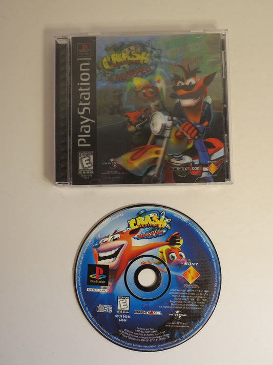 Crash Bandicoot Warped Lenticular Cover Playstation 1 PS1 Game CIB