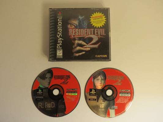 Resident Evil 2 Playstation 1 PS1 Game CB