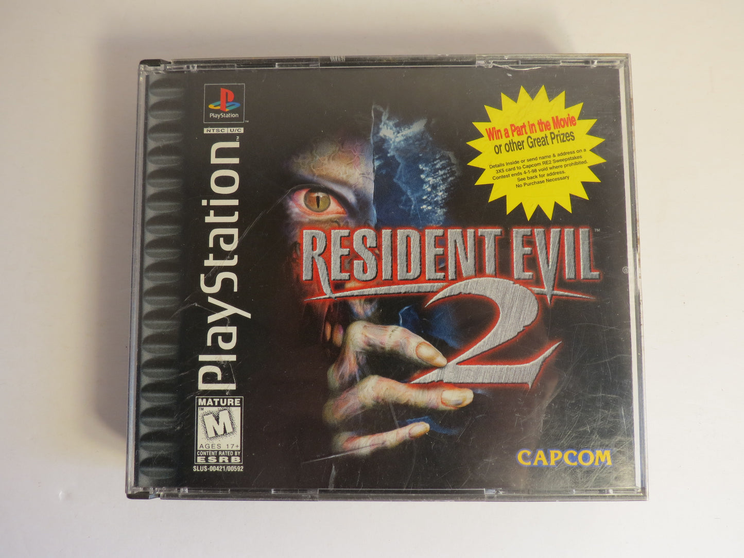 Resident Evil 2 Playstation 1 PS1 Game CB