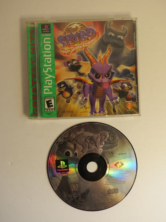 Spyro Year of the Dragon GH Playstation 1 PS1 Game CIB
