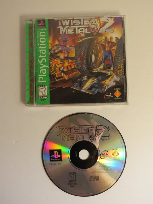 Twisted Metal 2 GH Playstation 1 PS1 Game CIB