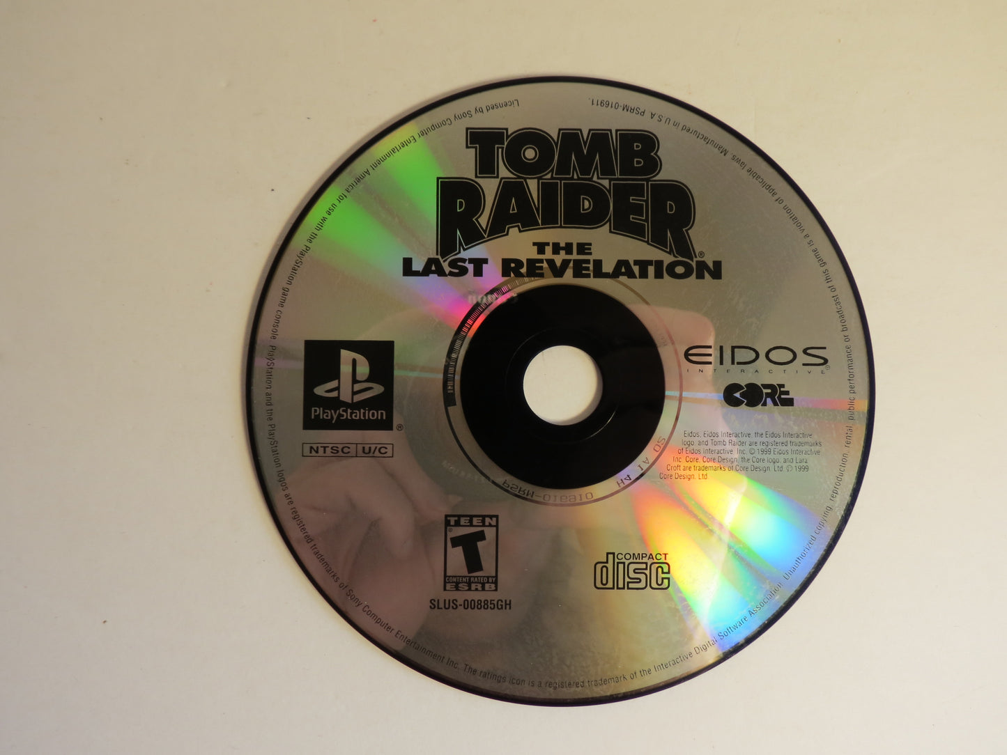 Tomb Raider The Last Revelation GH Playstation 1 PS1 Game CIB