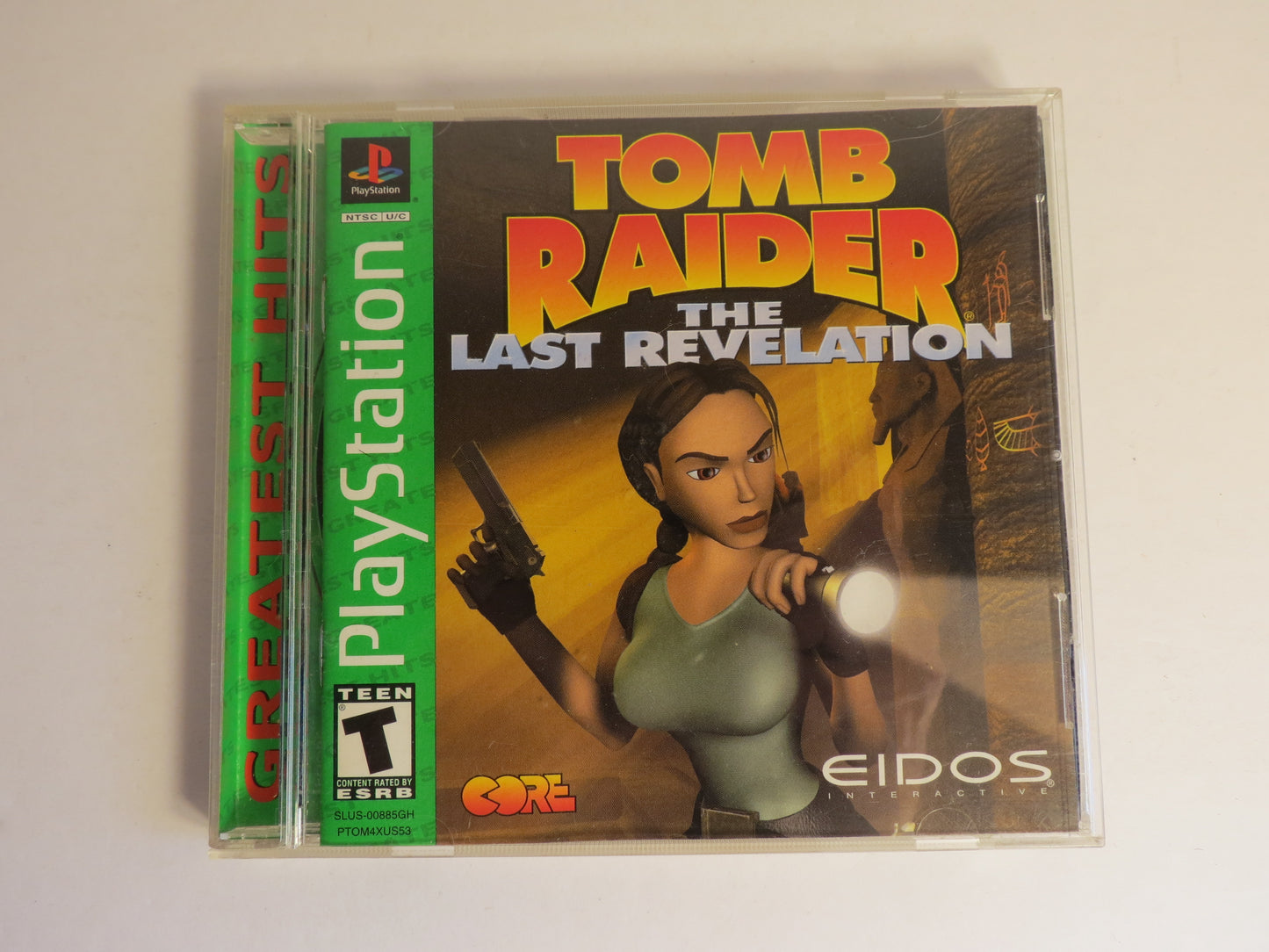 Tomb Raider The Last Revelation GH Playstation 1 PS1 Game CIB