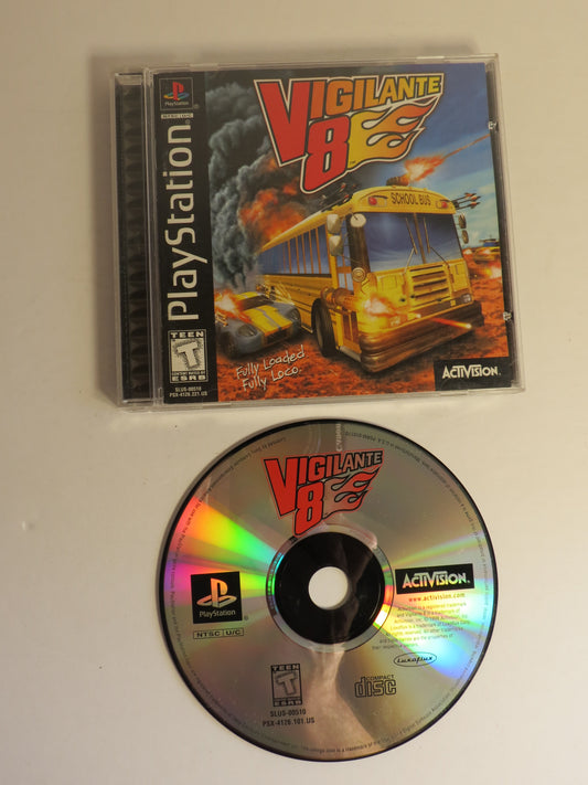 Vigilante 8 Playstation 1 PS1 Game CIB
