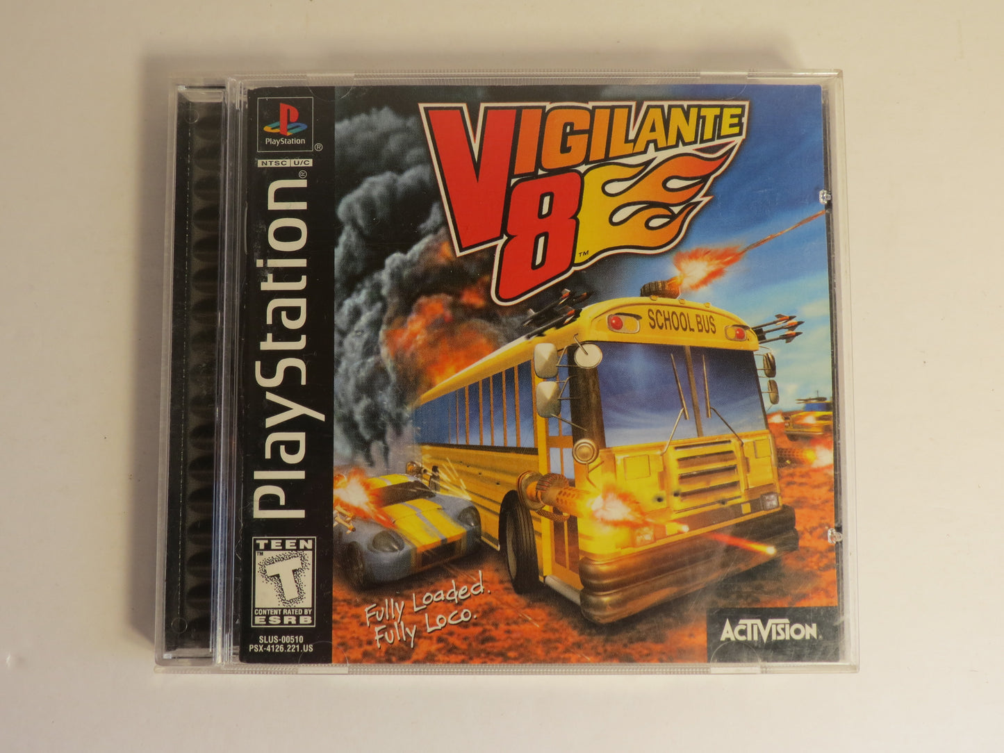 Vigilante 8 Playstation 1 PS1 Game CIB