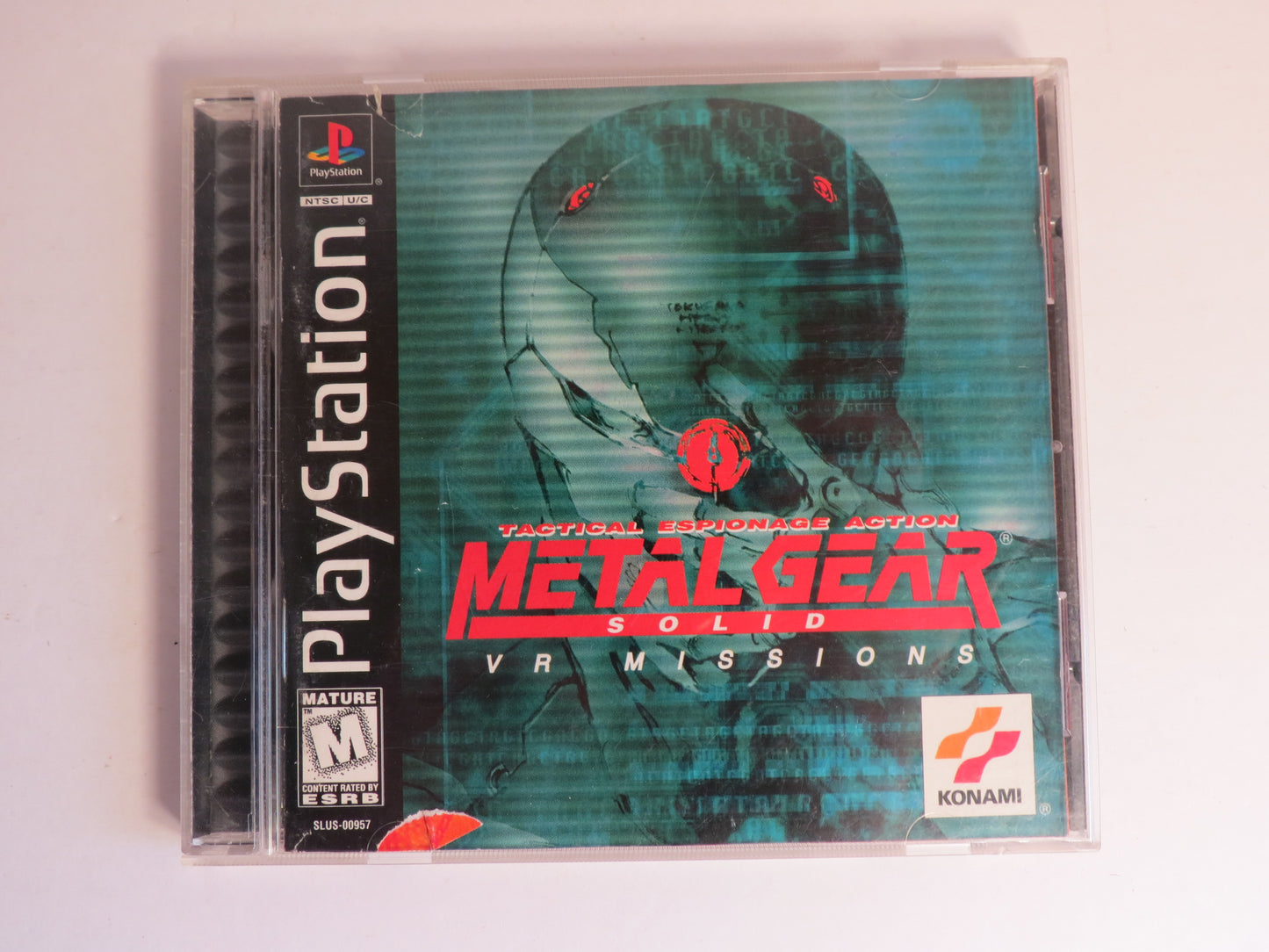 Metal Gear Solid VR Missions Playstation 1 PS1 Game CIB