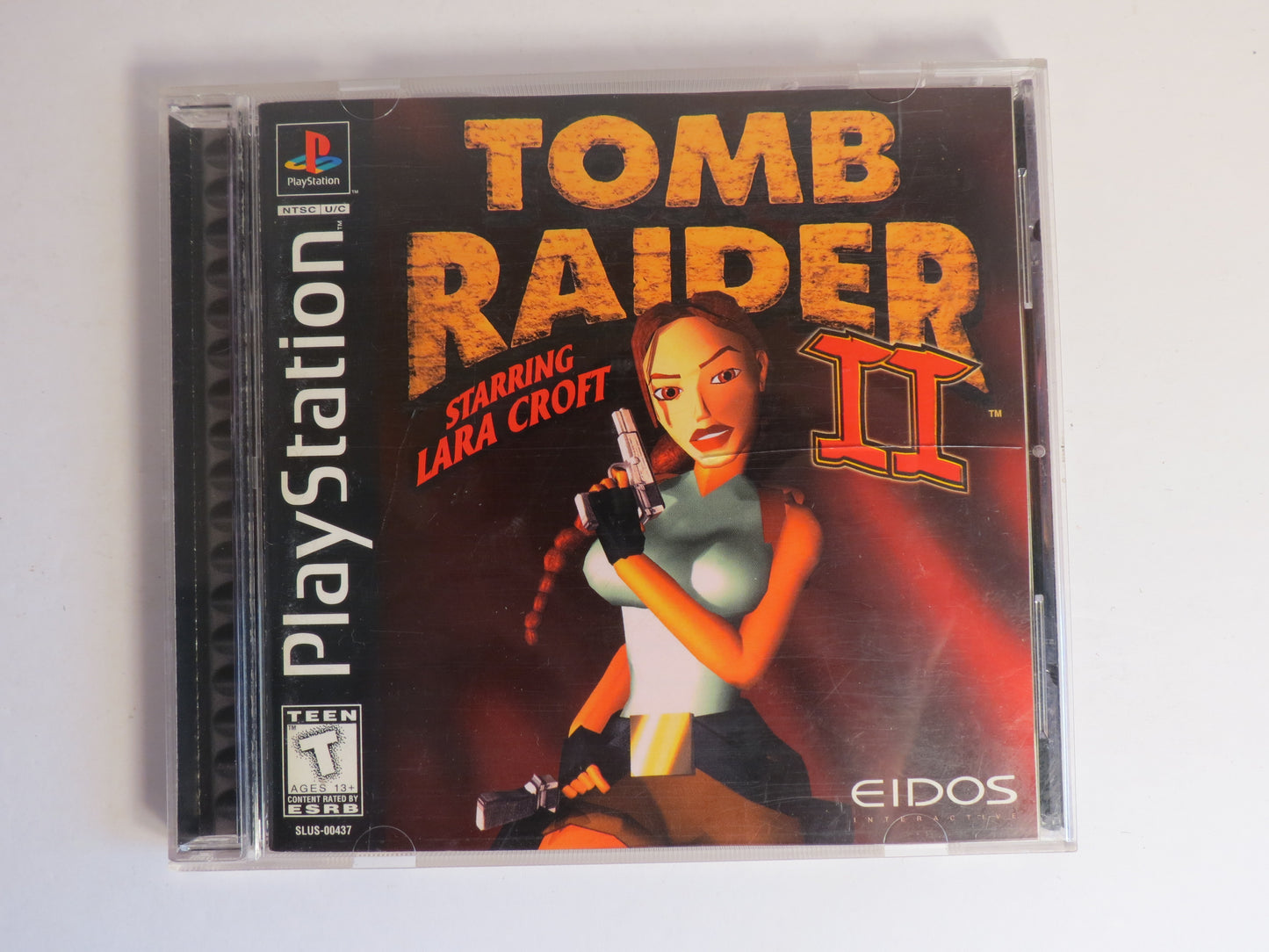 Tomb Raider II Starring Lara Croft Playstation 1 PS1 Game CIB