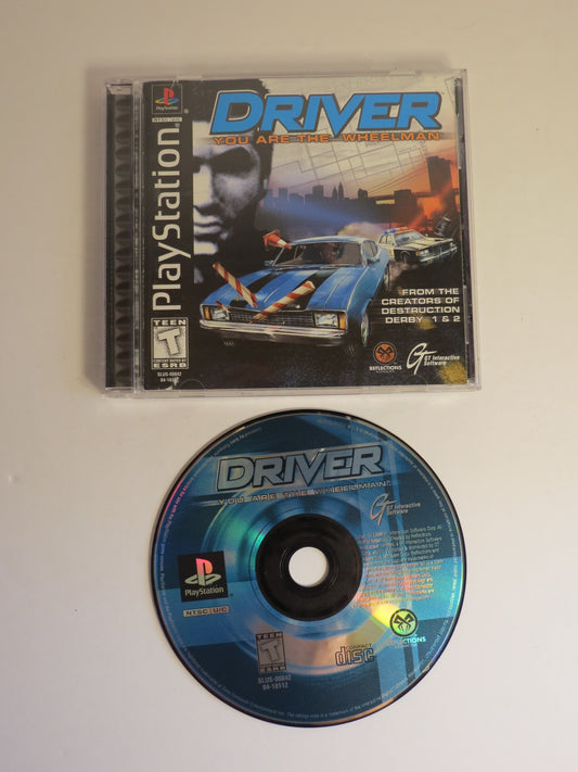 Driver You Are the Wheelman Playstation 1 PS1 Game CIB