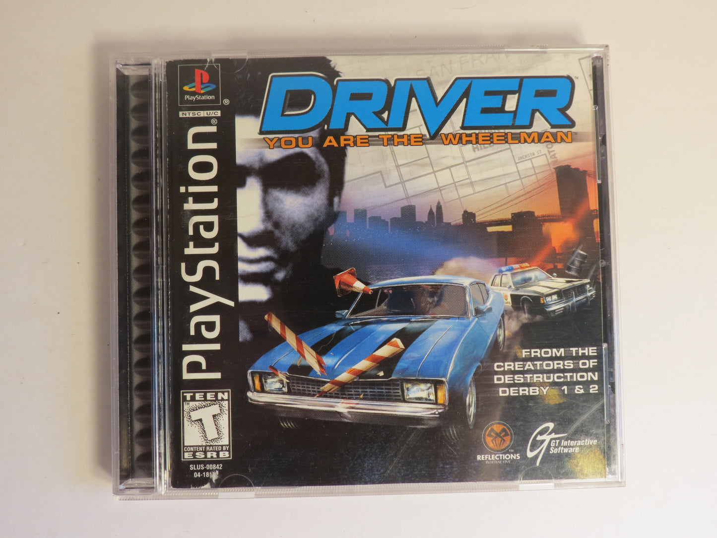 Driver You Are the Wheelman Playstation 1 PS1 Game CIB