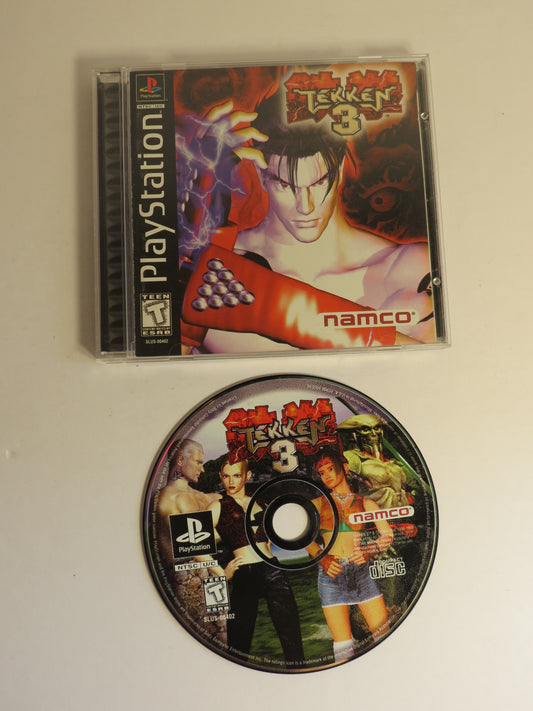 Tekken 3 Playstation 1 PS1 Game CIB