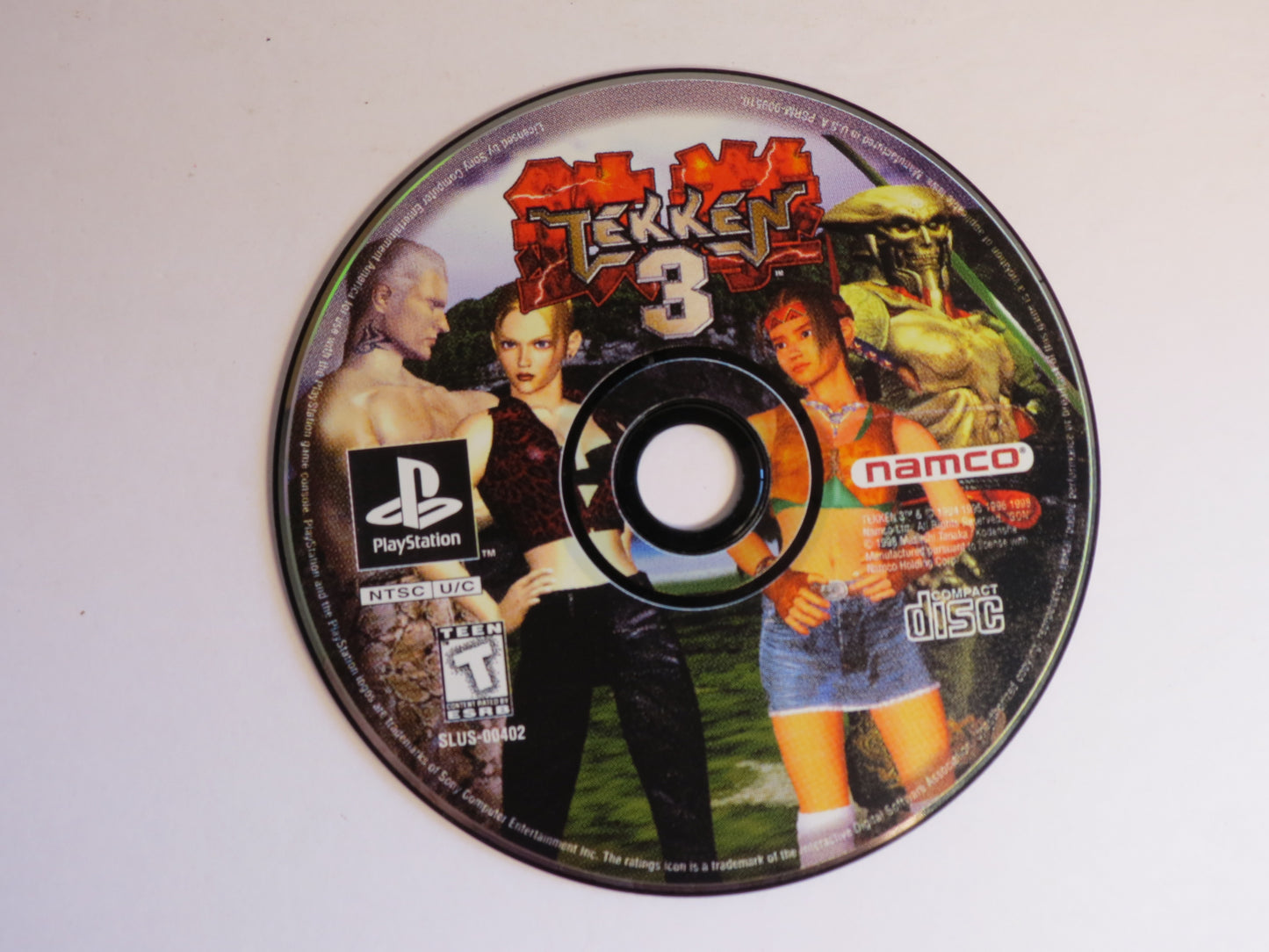 Tekken 3 Playstation 1 PS1 Game CIB